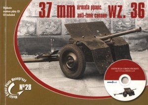 Rossagraph Model Detail Photo Monograph No. 28 - 37mm Anti-tank cannon wz.36 (with CD) PL/EN