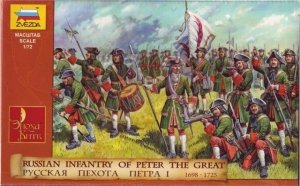 Zvezda 8049 Russian Infantry of Peter the Great 1698-1725 1/72