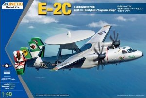 Kinetic K48066 E-2C Hawkeye 2000 VAW-115 Liberty Bells Sayonara Atsugi  1/48