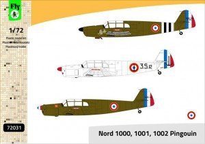 Fly 72031 Nord 1000,1001,1002 Pingouin 1:72