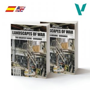 Vallejo 75073 Landscapes of War Vol. 5 - most advanced and effective techniques for designing, building, and painting (English)