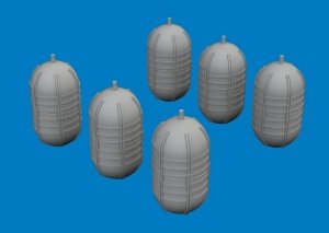 Eduard 672397 WWII USAAF oxygen tank G-1 1/72