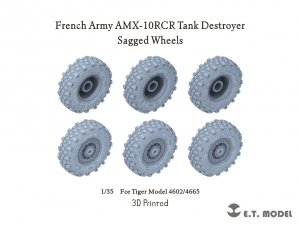 E.T. Model P35-167 Modern French AMX-10RCR Tank Destroyer Sagged wheels 1/35