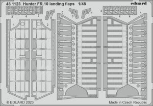 Eduard 481123 Hunter FR.10 landing flaps Airfix 1/48