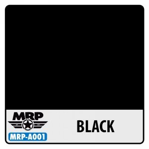Mr. Paint MRP-A001 Black - aqua colors - 17ml