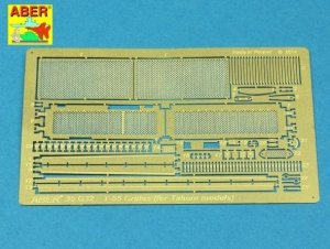 Aber 35G32 Grilles for Russian Tank T-55AM also for T-55AMV (1:35)
