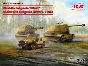 ICM DS3517 Mobile brigade West (Schnelle Brigade West), 1943 1/35