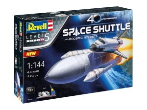 Revell 05674 Space Shuttle & Booster Rockets - 40th Anniversary 1/144