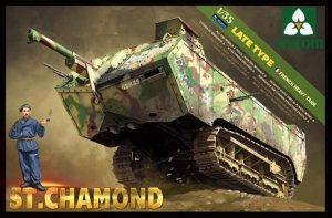 Takom 2012 Franch heavy tank St.Chamond Late type (1:35)