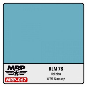 MR. Paint MRP-067 RLM 78 Hellblau WWII German 30ml