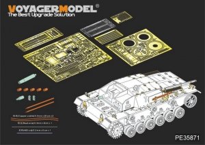 Voyager Model PE35871 WWII German StuG.III Ausf.C/D Basic for DRAGON 1/35