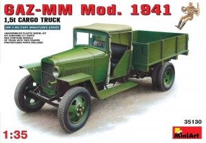 Miniart 35130 Soviet GAZ-MM Mod.1941 Cargo Truck (1:35)