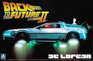 Aoshima 05917 Back to the Future II DeLorean 1/24