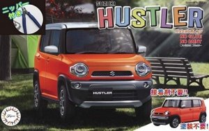Fujimi 066103 Suzuki Hustler (Passion Orange) (w/Side Cutter) 1/24