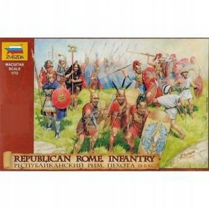 Zvezda 8034 Republican Rome Infantry III – II B.C.  1/72