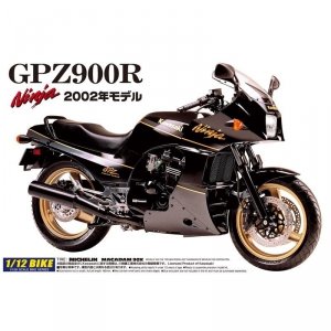 Aoshima 04287 Kawasaki GPZ900R NINJA 02 Model 1/12