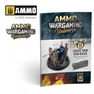 Ammo of Mig 6930 AMMO WARGAMING UNIVERSE Book 11 – Create your own Rocks (English, Castellano, Polski)