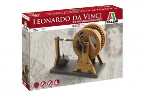 Italeri 3112 Leonardo Da Vinci Leverage Crane