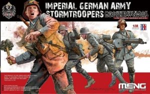 Meng Model HS-010 Imperial German Army Stormtroopers WW I 1/35