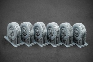 ScaleX WM 35011 HIMARS V1 Ordinary wheel set (for Trumpeter) 1/35