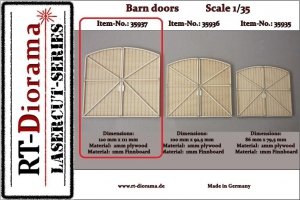 RT-Diorama 35937 Barn doors - large 1/35
