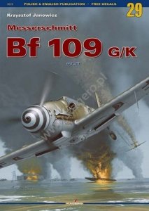 Kagero 3029 Messerschmitt Bf 109 G/K vol. III EN/PL ( no decal )