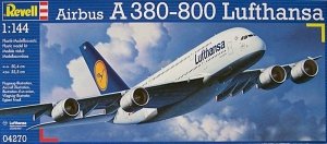 Revell 04270 European civil plane Airbus A380 Lufthansa (1:144)