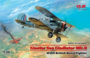 ICM 32042 Gloster Sea Gladiator Mk.II WWII British Naval Fighter 1/32