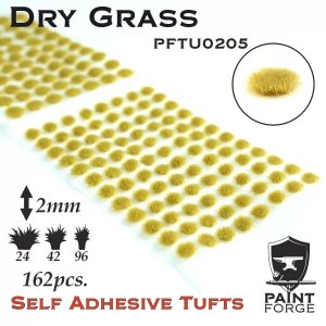 Paint Forge PFTU0205 Tufts: Dry Grass 2mm