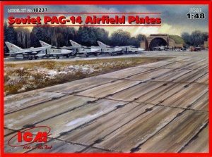 ICM 48231 Soviet PAG-14 Airfield Plates (1:48)