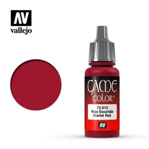 Vallejo 72012 Game Color - Scarlet Red 18ml
