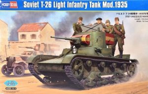 Hobby Boss 82496 Soviet T-26 Light Infantry Tank Mod.1935 (1:35)