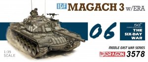 Dragon 3578 IDF Magach 3 w/ERA 1/35