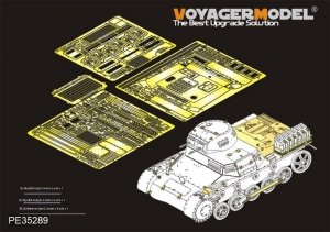 Voyager Model PE35289 WWII German Pz.Kpfw.I Ausf. B DAK version basic (For DRAGON 6207) 1/35