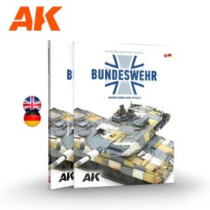 AK Interactive AK524 BUNDESWEHR – MODERN GERMAN ARMY IN SCALE EN/DE