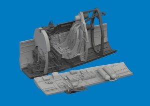 Eduard 672436 Spitfire Mk. Vb cockpit PRINT EDUARD 1/72