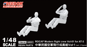 Freedom 148001 Students and instructor ROCAF Modern flight crew Vol-01 for AT-3 1/48