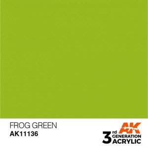 AK Interactive AK11136 FROG GREEN – STANDARD 17ml