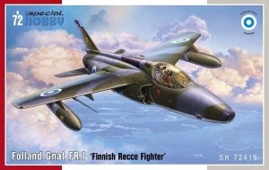 Special Hobby 72419 Folland Gnat FR.1 'Finnish Recce Fighter' 1/72