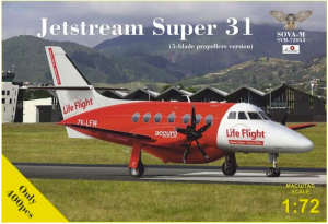 Sova 72053 Jetstream Super 31 (5-blade propellers version) 1/72