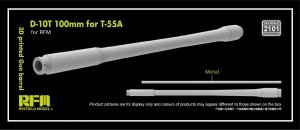 Rye Field Model 2101 D-10T2S barrel for T-55A (RFM) 1/35
