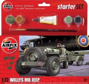 Airfix 55117 Willys MB Jeep - Starter Set 1/72