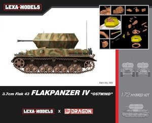 Dragon 7535 3.7cm FlaK 43 Flakpanzer IV Ostwind 1/72