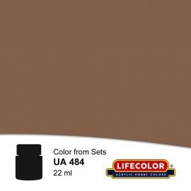 Lifecolor UA484 ERDL Brown 22ml
