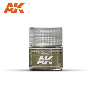 AK Interactive RC051 MARINEGRAU – NAVY GREY RAL 7002 10ml