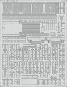 Eduard 32484 A-20G bomb bay HONG KONG MODELS 1/32