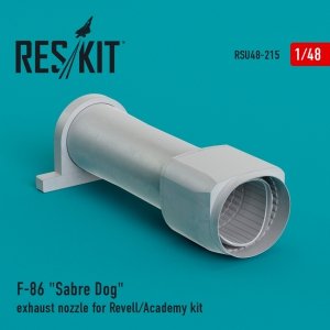 RESKIT RSU48-0215 F-86 SABRE DOG EXHAUST NOZZLE FOR REVELL/ACADEMY KIT 1/48