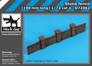 Black Dog D72062 Stone fence 1/72