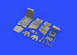Eduard 648411 Bf 109G-6/ U4 cockpit TAMIYA 1/48