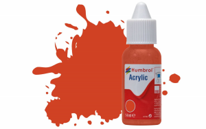 Humbrol DB0132 No 132 Red - Satin - 14ml